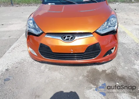 2012 Hyundai Veloster Base W/Black из США, поврежденный, VIN KMHTC6AD4CU069761